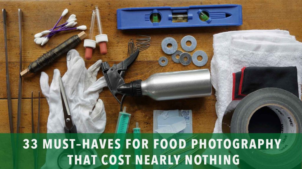 33 food photographer tips that cost you nearly nothing