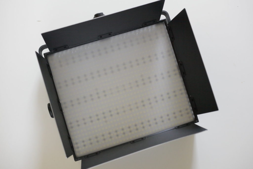 A 1x1 LED panel can be useful if you want to produce some video as well.