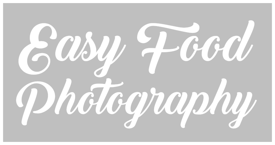 Easy Food Photography