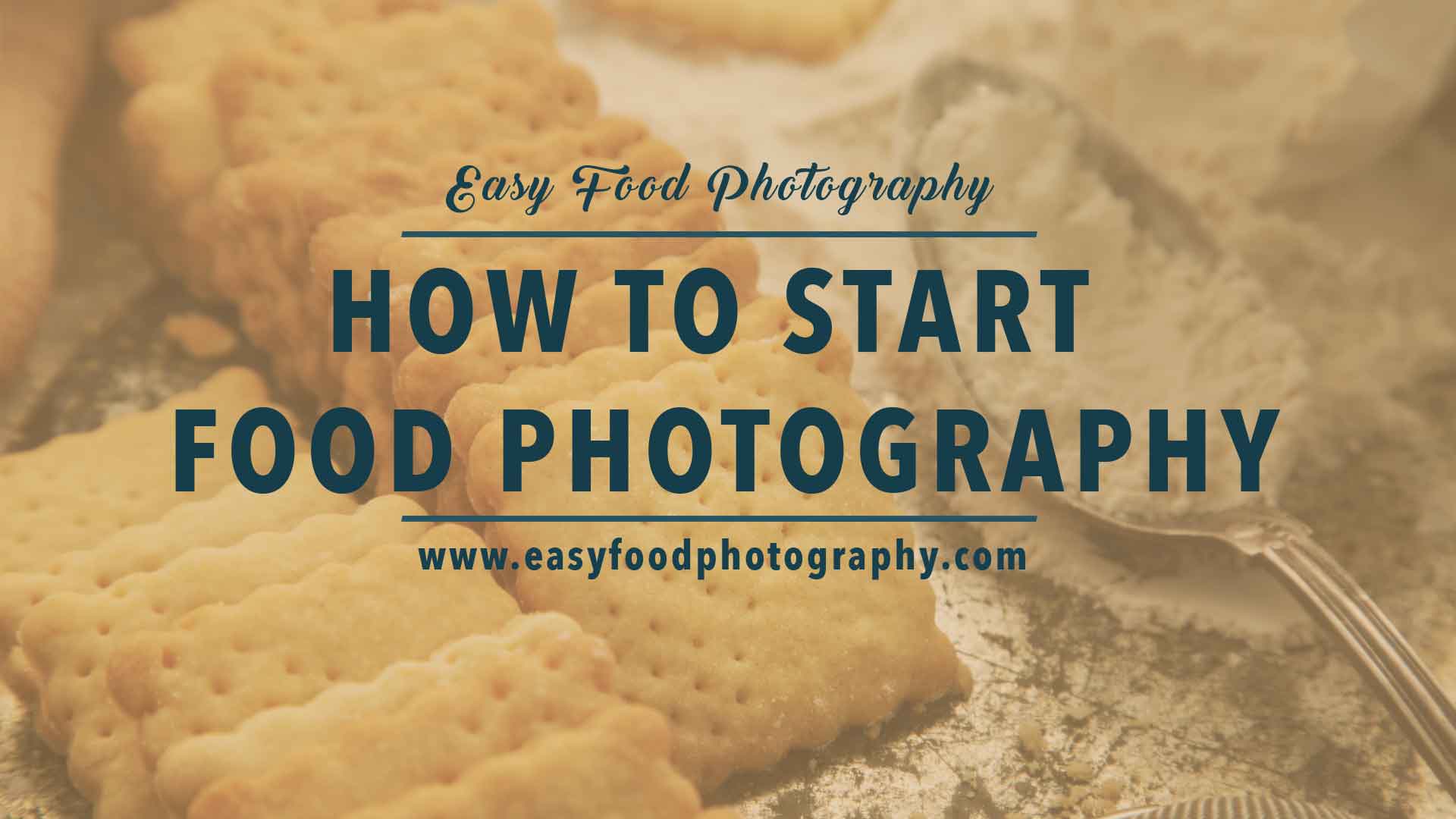 How to start with food photography